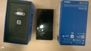 Our gift Lumia 925 for best Windows and Azure app at hacknight.